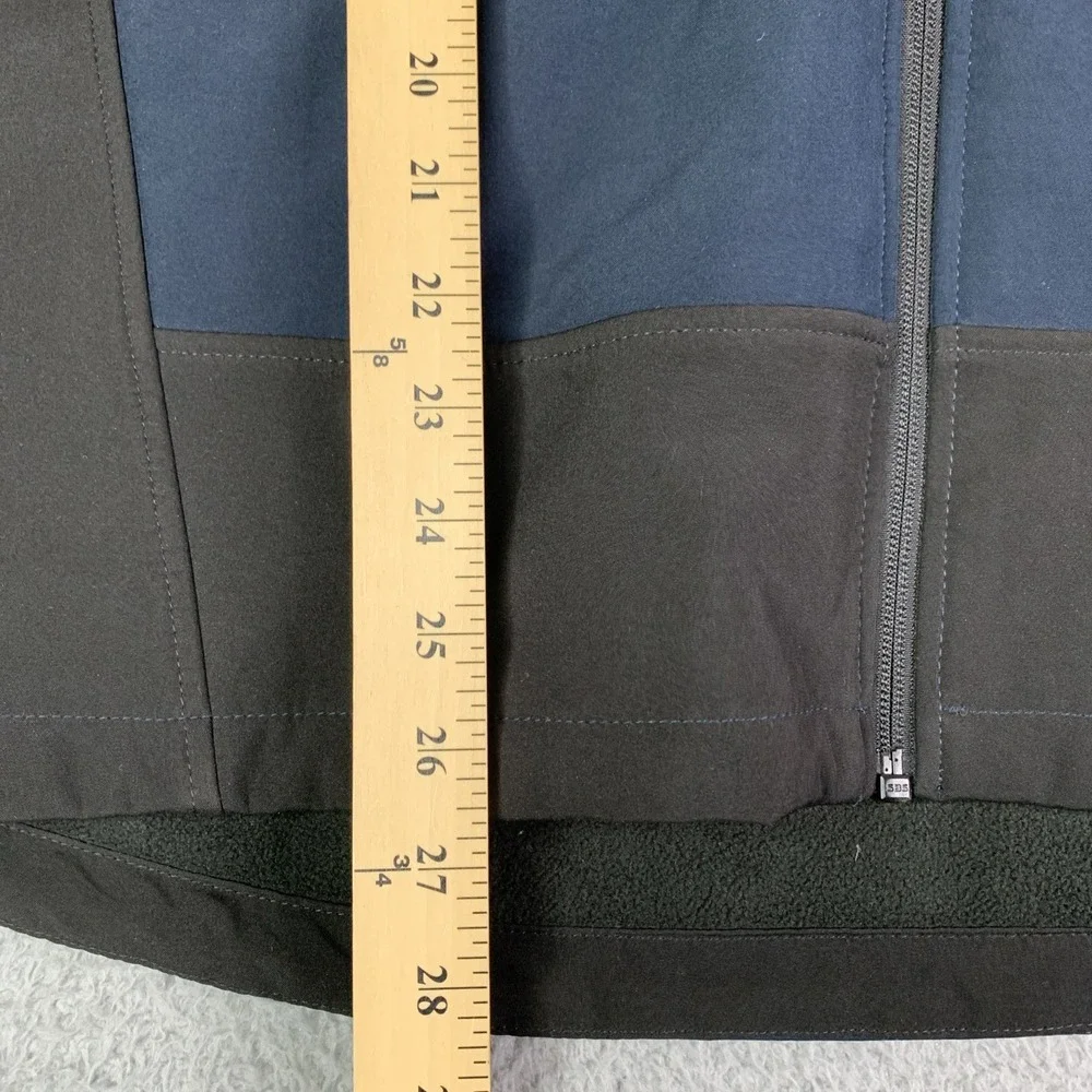 NRA Jacket Medium Insulated Neoprene Like Outer Full Zip Fleece Lined